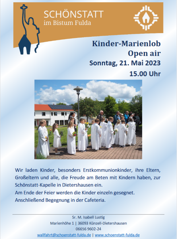 Kinder MaiAndacht